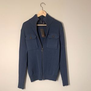 Men’s Zip Up Sweater - Esprit, NWT
